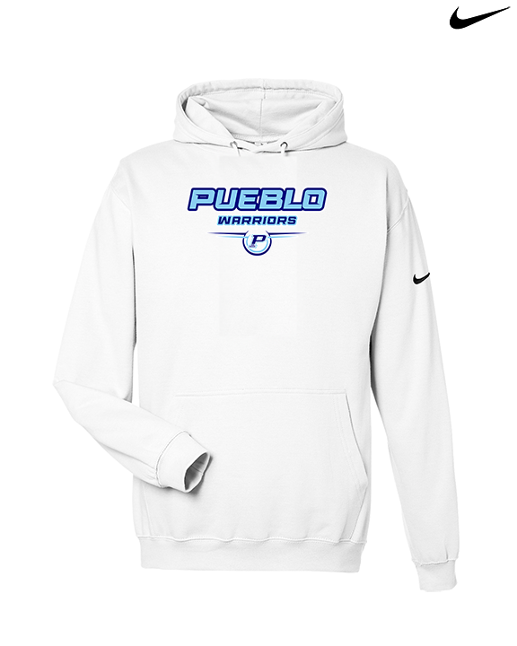 Pueblo Athletic Booster Softball Design - Nike Club Fleece Hoodie