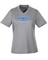 Pueblo Athletic Booster Softball Design - Womens Performance Shirt
