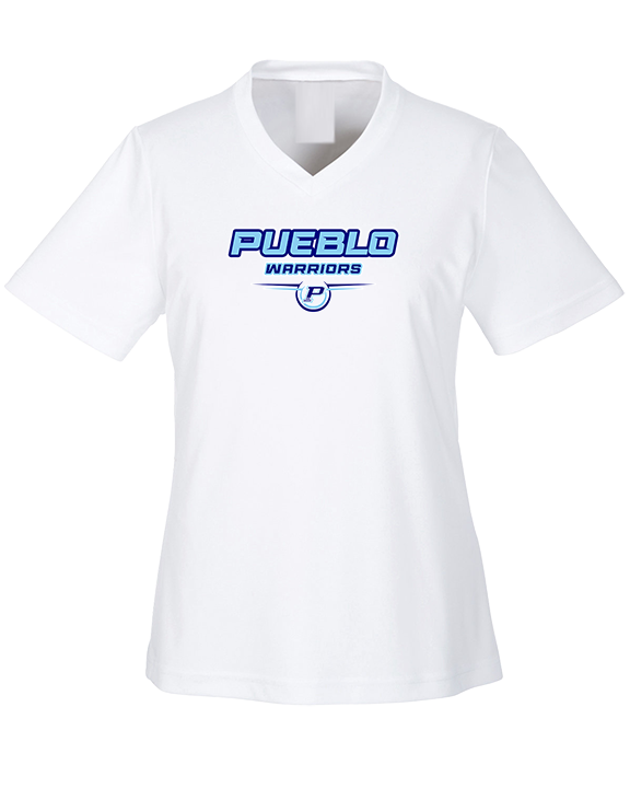 Pueblo Athletic Booster Softball Design - Womens Performance Shirt