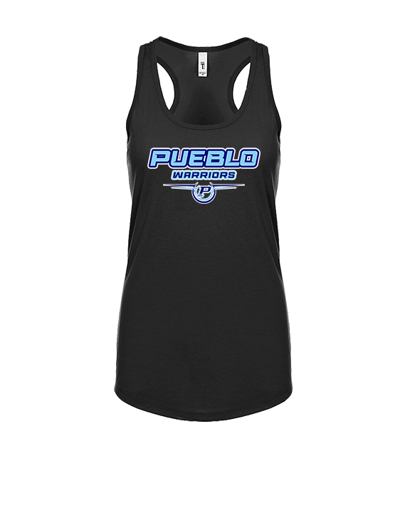 Pueblo Athletic Booster Softball Design - Womens Tank Top