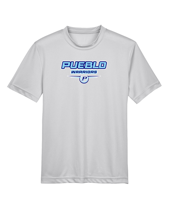 Pueblo Athletic Booster Softball Design - Youth Performance Shirt