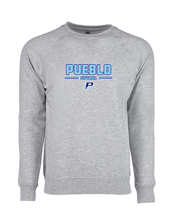 Pueblo Athletic Booster Softball Keen - Crewneck Sweatshirt