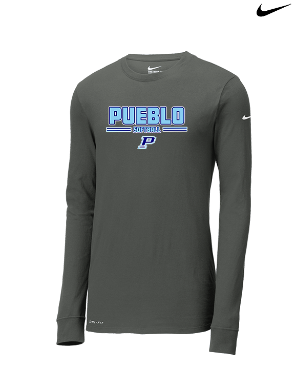 Pueblo Athletic Booster Softball Keen - Mens Nike Longsleeve