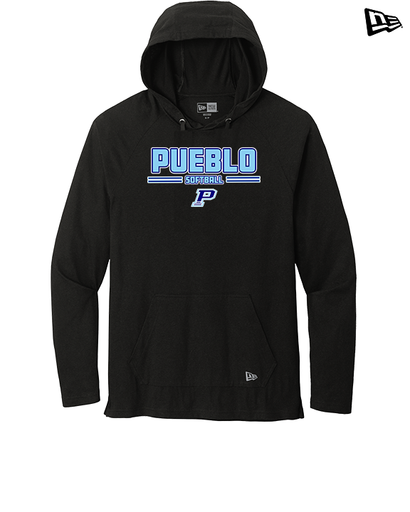 Pueblo Athletic Booster Softball Keen - New Era Tri-Blend Hoodie