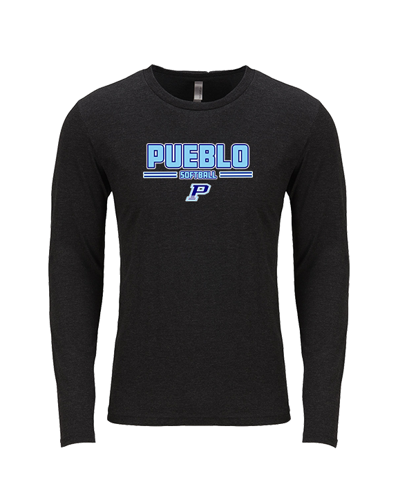 Pueblo Athletic Booster Softball Keen - Tri-Blend Long Sleeve