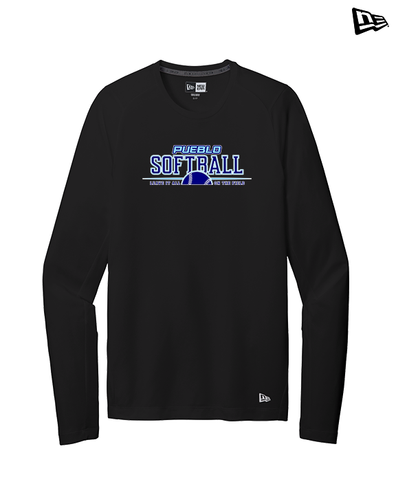 Pueblo Athletic Booster Softball Leave It - New Era Performance Long Sleeve