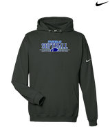 Pueblo Athletic Booster Softball Leave It - Nike Club Fleece Hoodie