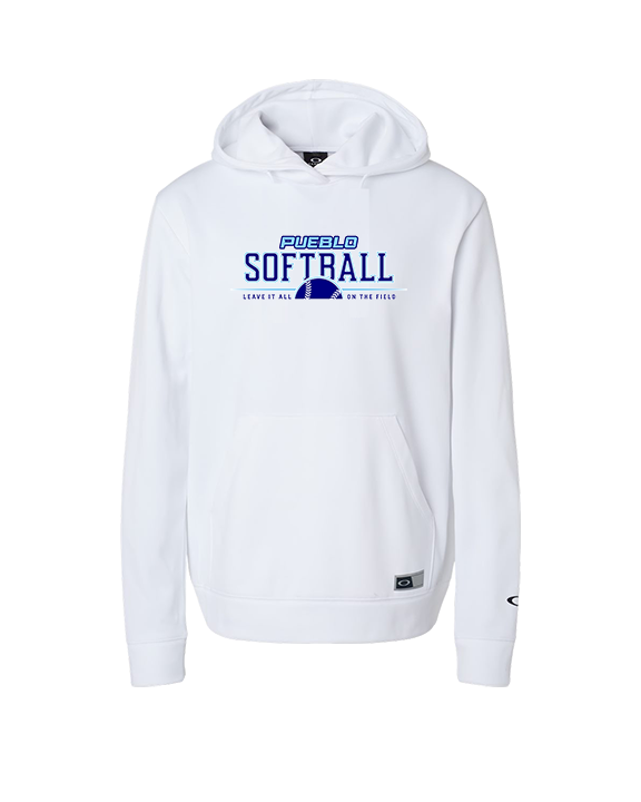 Pueblo Athletic Booster Softball Leave It - Oakley Performance Hoodie