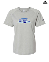 Pueblo Athletic Booster Softball Leave It - Womens Adidas Performance Shirt