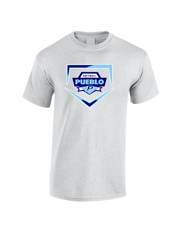 Pueblo Athletic Booster Softball Plate - Cotton T-Shirt