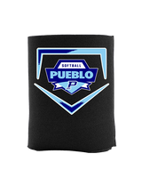 Pueblo Athletic Booster Softball Plate - Koozie