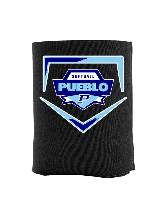 Pueblo Athletic Booster Softball Plate - Koozie
