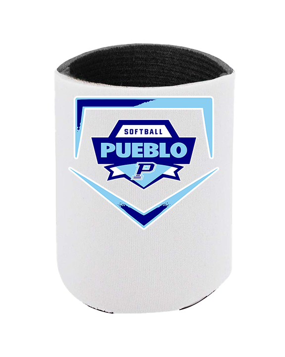 Pueblo Athletic Booster Softball Plate - Koozie