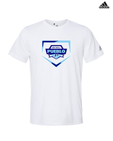 Pueblo Athletic Booster Softball Plate - Mens Adidas Performance Shirt