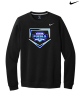 Pueblo Athletic Booster Softball Plate - Mens Nike Crewneck