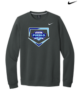 Pueblo Athletic Booster Softball Plate - Mens Nike Crewneck