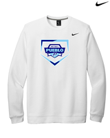 Pueblo Athletic Booster Softball Plate - Mens Nike Crewneck