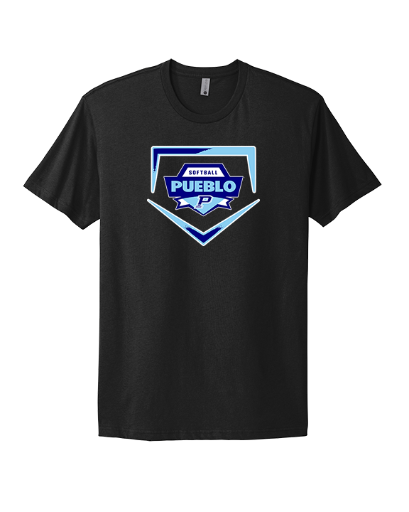 Pueblo Athletic Booster Softball Plate - Mens Select Cotton T-Shirt