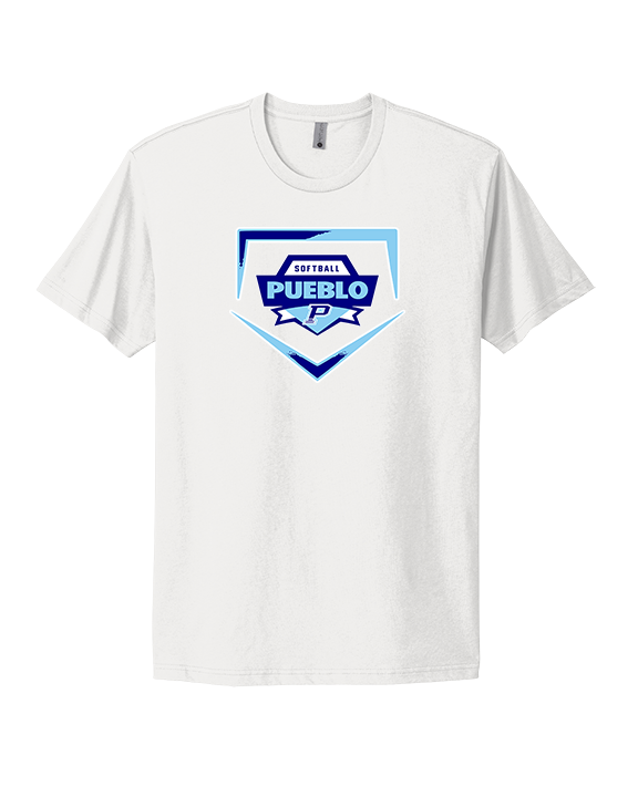 Pueblo Athletic Booster Softball Plate - Mens Select Cotton T-Shirt