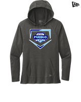 Pueblo Athletic Booster Softball Plate - New Era Tri-Blend Hoodie
