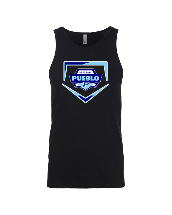 Pueblo Athletic Booster Softball Plate - Tank Top