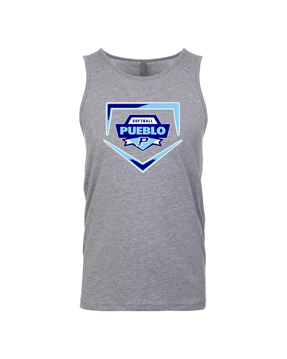 Pueblo Athletic Booster Softball Plate - Tank Top