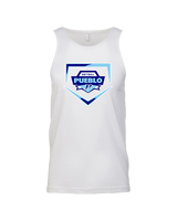 Pueblo Athletic Booster Softball Plate - Tank Top