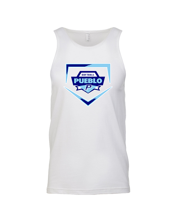 Pueblo Athletic Booster Softball Plate - Tank Top