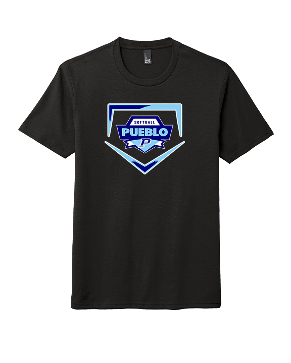 Pueblo Athletic Booster Softball Plate - Tri-Blend Shirt