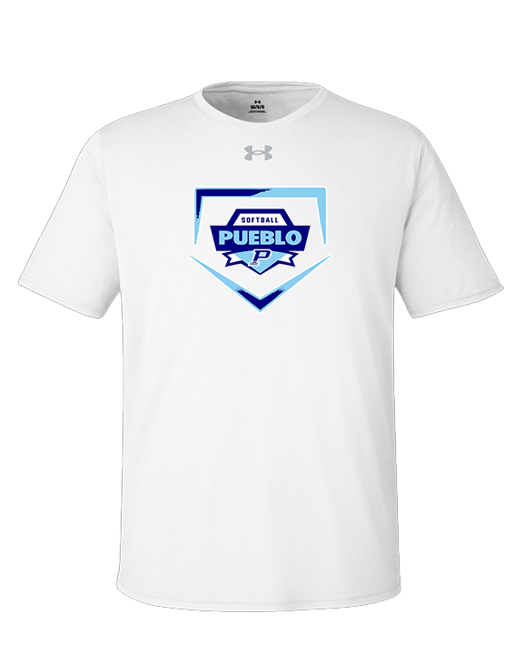 Pueblo Athletic Booster Softball Plate - Under Armour Mens Team Tech T-Shirt