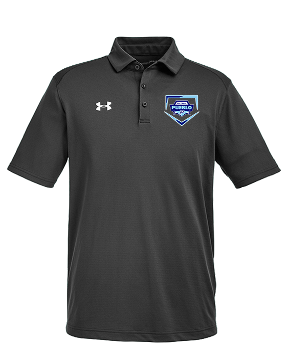 Pueblo Athletic Booster Softball Plate - Under Armour Mens Tech Polo