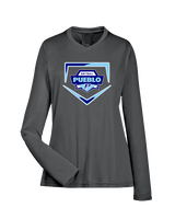 Pueblo Athletic Booster Softball Plate - Womens Performance Longsleeve