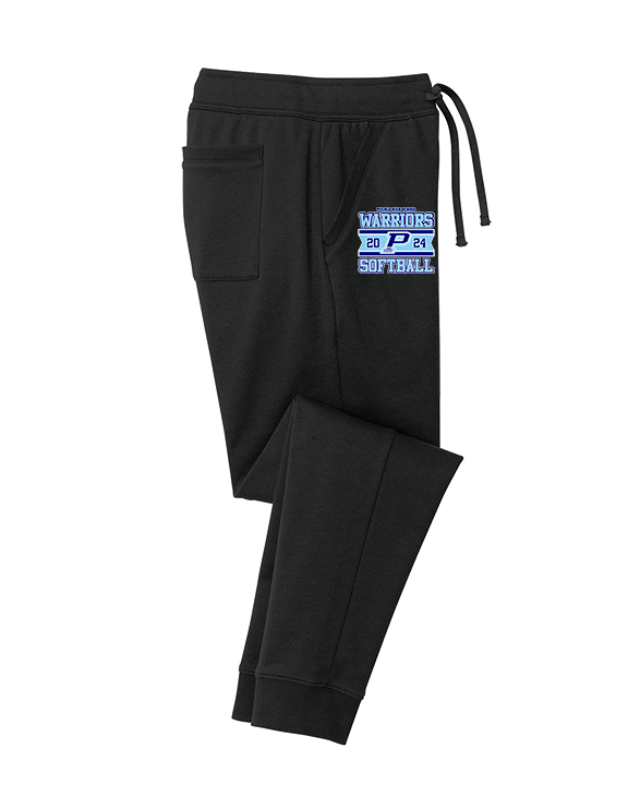 Pueblo Athletic Booster Softball Stamp - Cotton Joggers