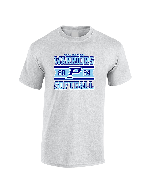 Pueblo Athletic Booster Softball Stamp - Cotton T-Shirt
