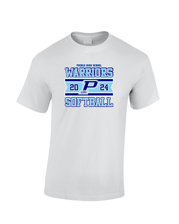 Pueblo Athletic Booster Softball Stamp - Cotton T-Shirt