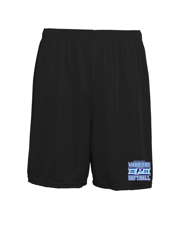 Pueblo Athletic Booster Softball Stamp - Mens 7inch Training Shorts