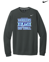Pueblo Athletic Booster Softball Stamp - Mens Nike Crewneck