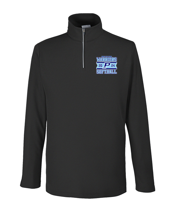 Pueblo Athletic Booster Softball Stamp - Mens Quarter Zip