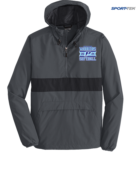 Pueblo Athletic Booster Softball Stamp - Mens Sport Tek Jacket