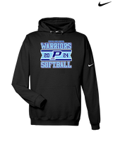 Pueblo Athletic Booster Softball Stamp - Nike Club Fleece Hoodie