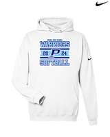 Pueblo Athletic Booster Softball Stamp - Nike Club Fleece Hoodie
