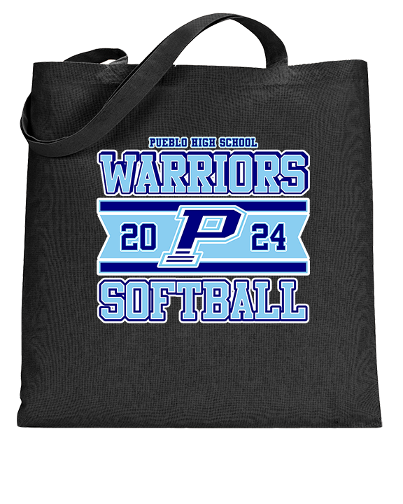 Pueblo Athletic Booster Softball Stamp - Tote
