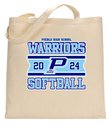 Pueblo Athletic Booster Softball Stamp - Tote