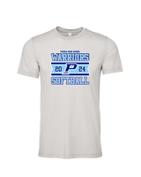 Pueblo Athletic Booster Softball Stamp - Tri-Blend Shirt