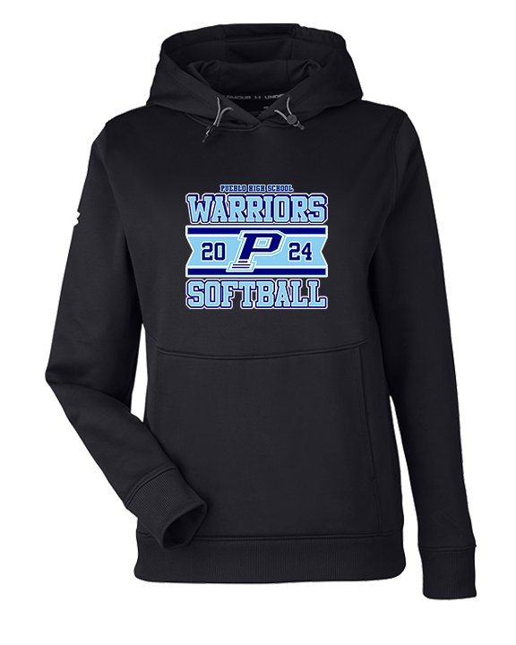 Pueblo Athletic Booster Softball Stamp - Under Armour Ladies Storm Fleece