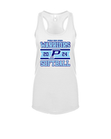 Pueblo Athletic Booster Softball Stamp - Womens Tank Top