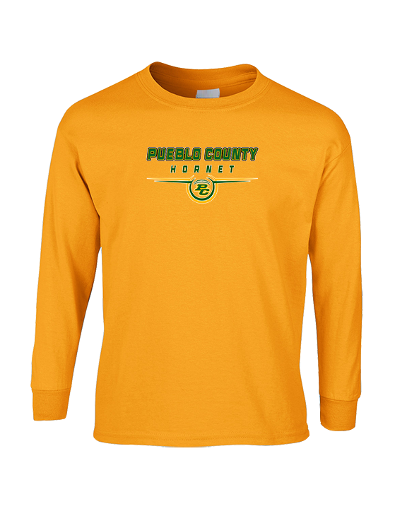 Pueblo County HS Football Design - Cotton Longsleeve