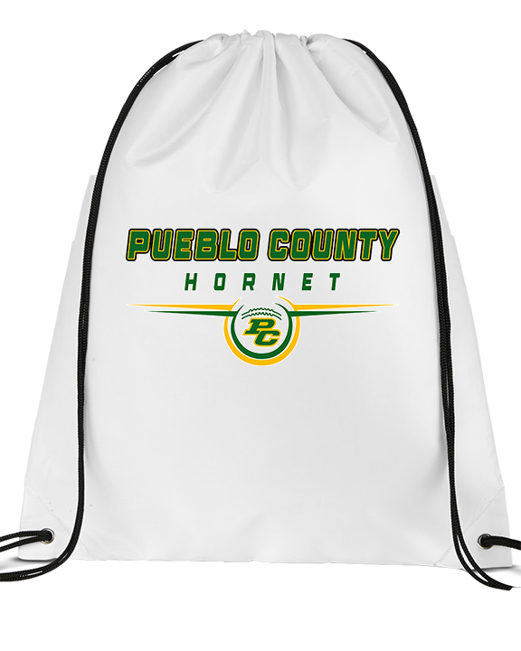 Pueblo County HS Football Design - Drawstring Bag