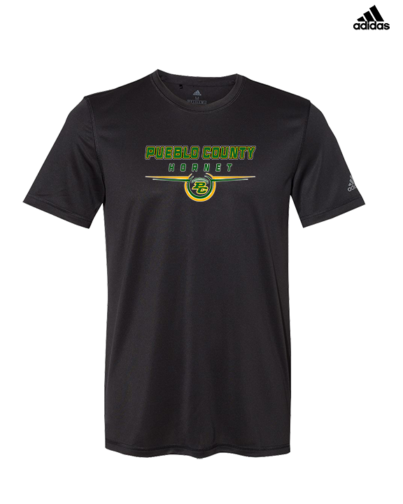 Pueblo County HS Football Design - Mens Adidas Performance Shirt