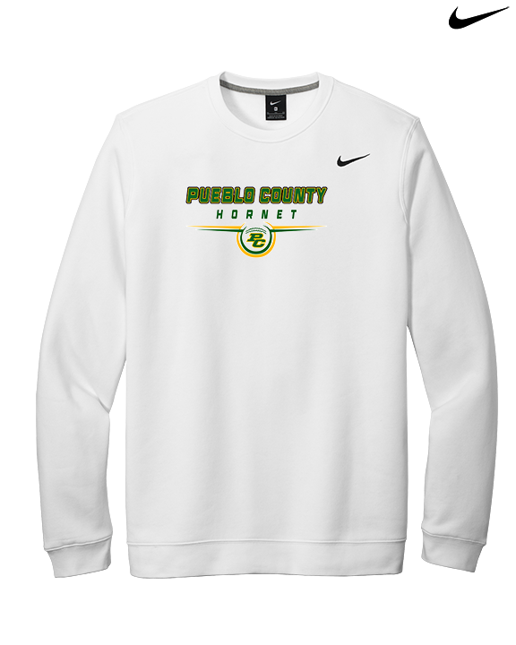 Pueblo County HS Football Design - Mens Nike Crewneck